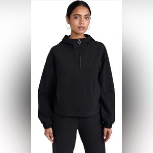 Sweaty Betty womens Winter Explorer Half Zip Fleece Lined Workout Hoodie